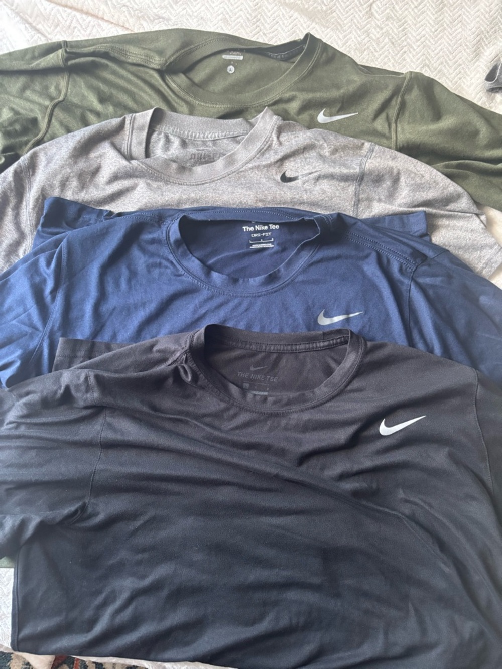 Lot of 4 Nike Men’s Dri Fit Shirts